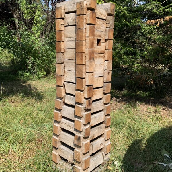 Sculpture en bois Hommage à Tanizaki