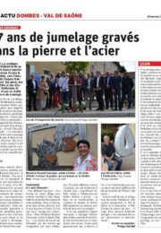 article de presse Debilly commande de sculpture